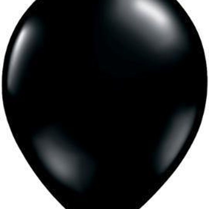 Ballon latex 100% naturel - Noir (11")