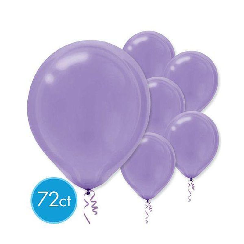 Ballons en latex de 12 po - Violet (72/pqt.)
