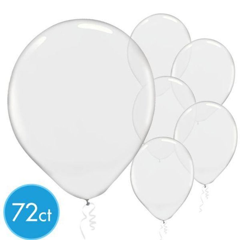 Ballons en latex de 12 po - Transparent (72/pqt.)