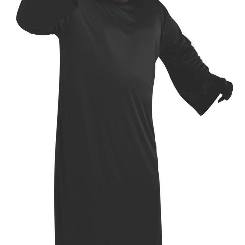 Robe noire à capuchon - Homme (taille plus)