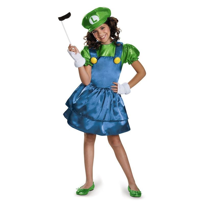 Costume de Luigi en jupe - Enfant