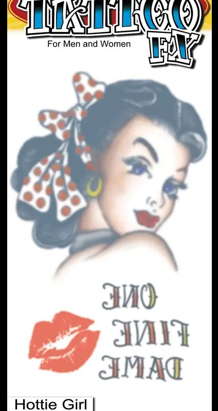 Tattoo Vintage - Femme 1940