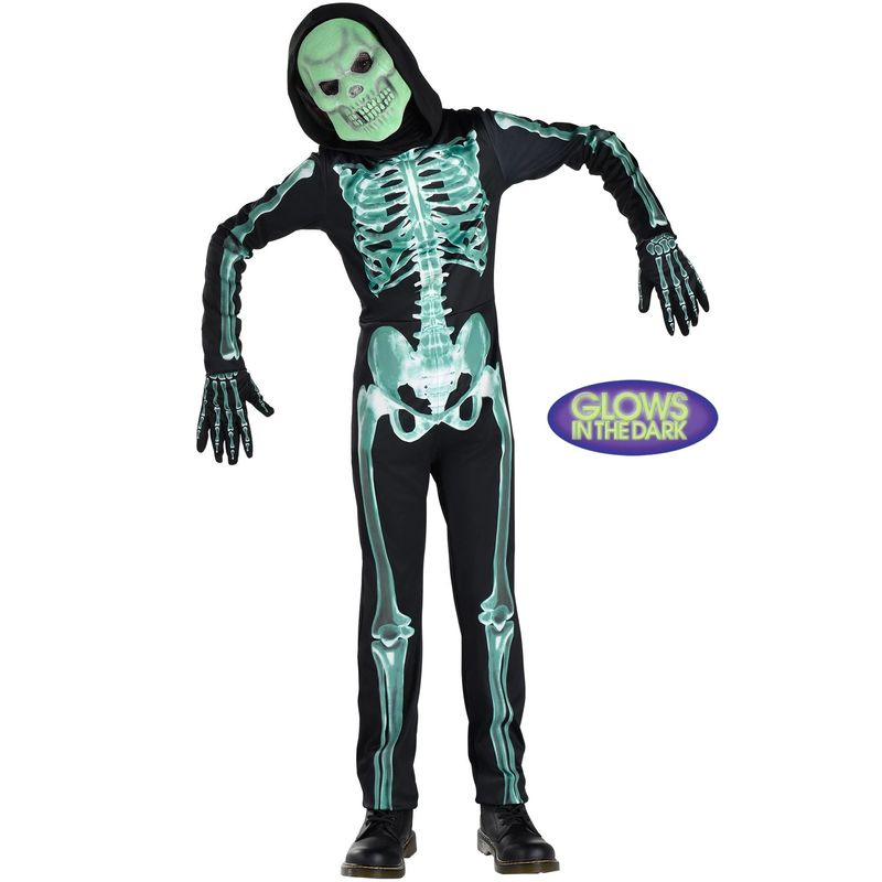 Costume - Squelette phosphorescent - Enfant