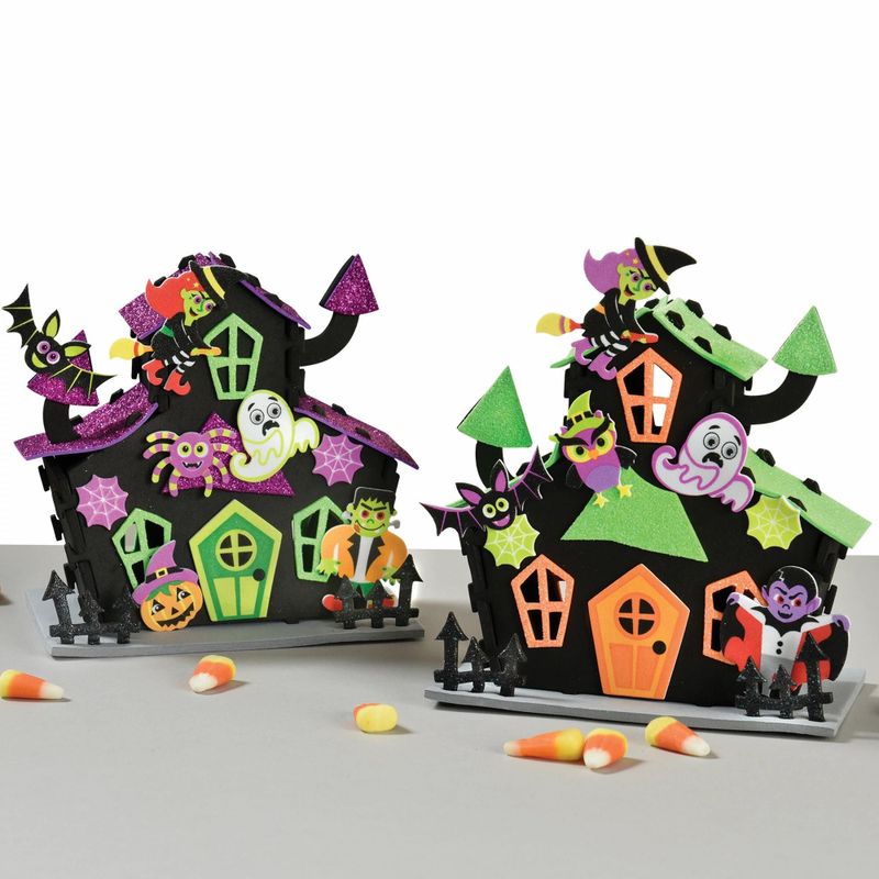 Kit d'artisanat de maison hantée d'Halloween