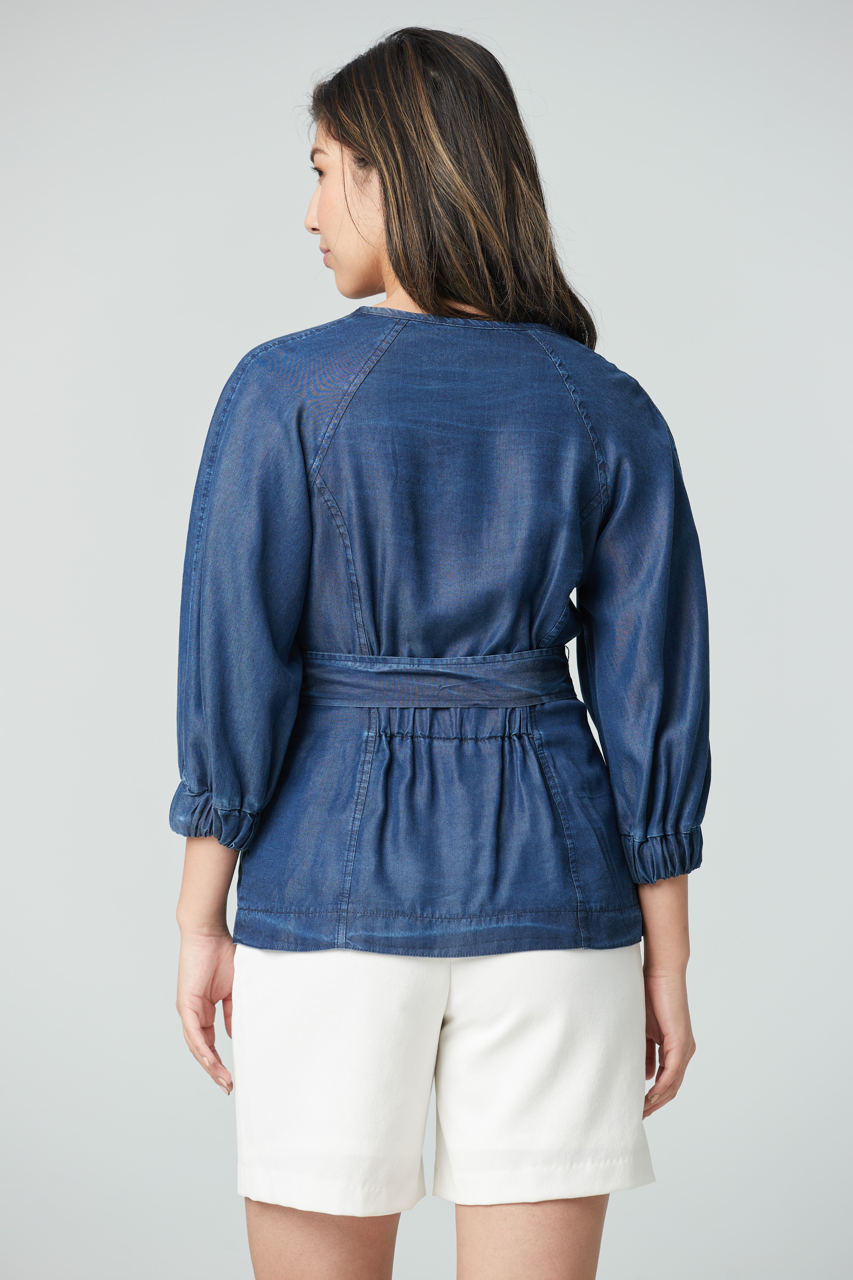 Robe courte manche bouffante