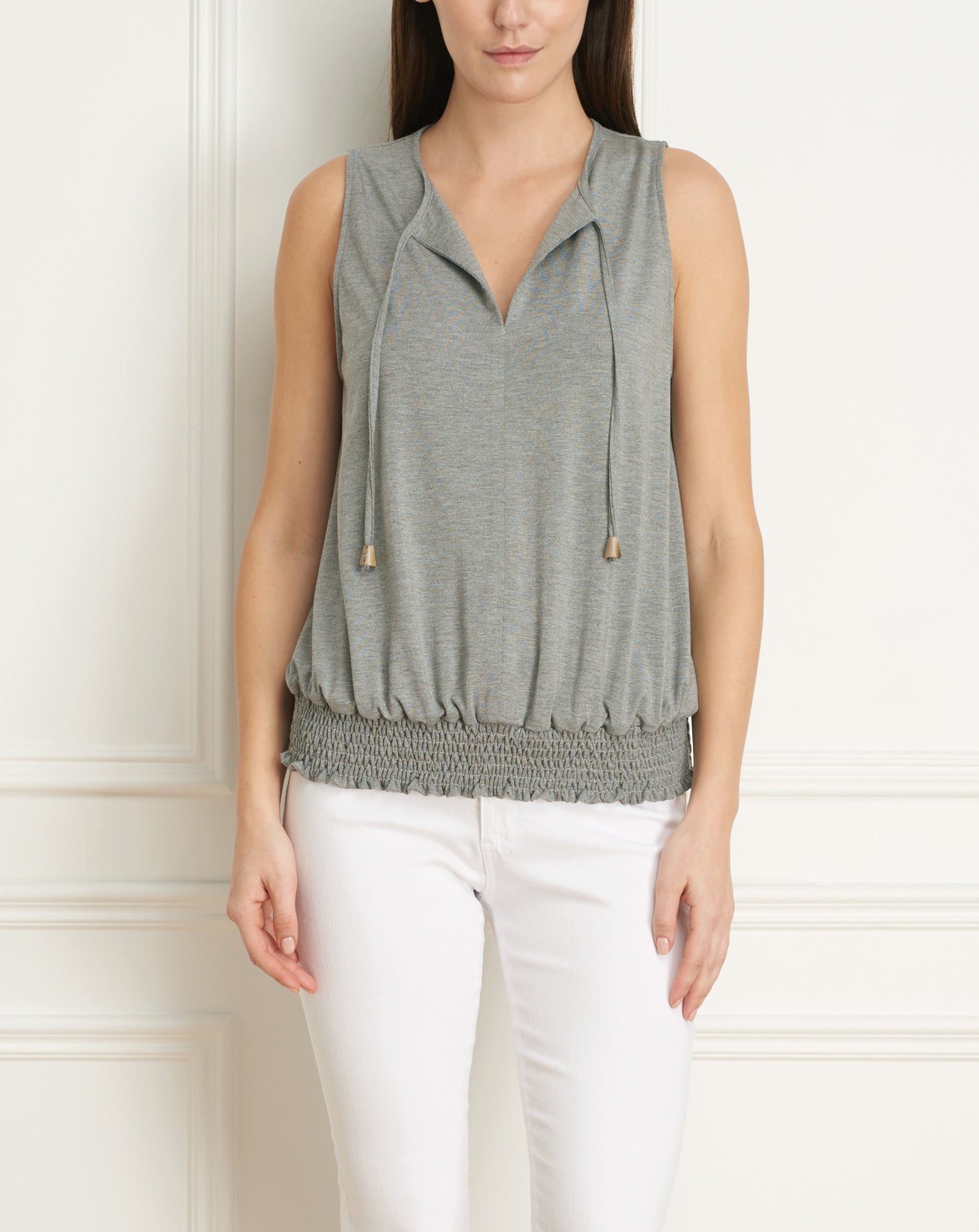 Cami wth shirred waist