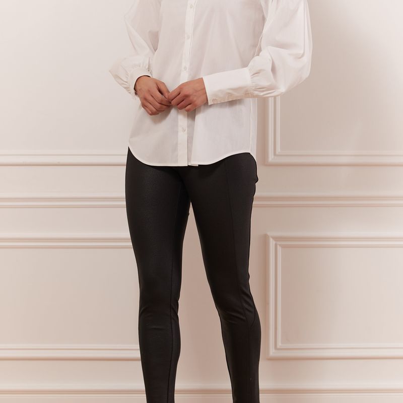Chemise manche bouffante