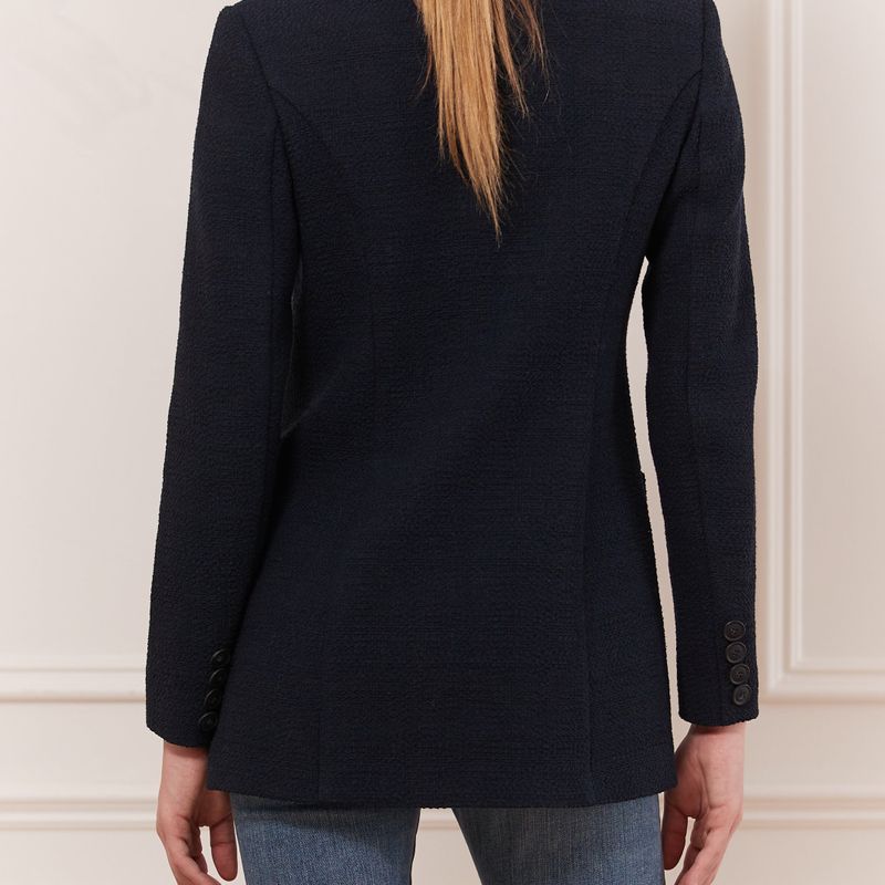 Veston avec détail faux cuir