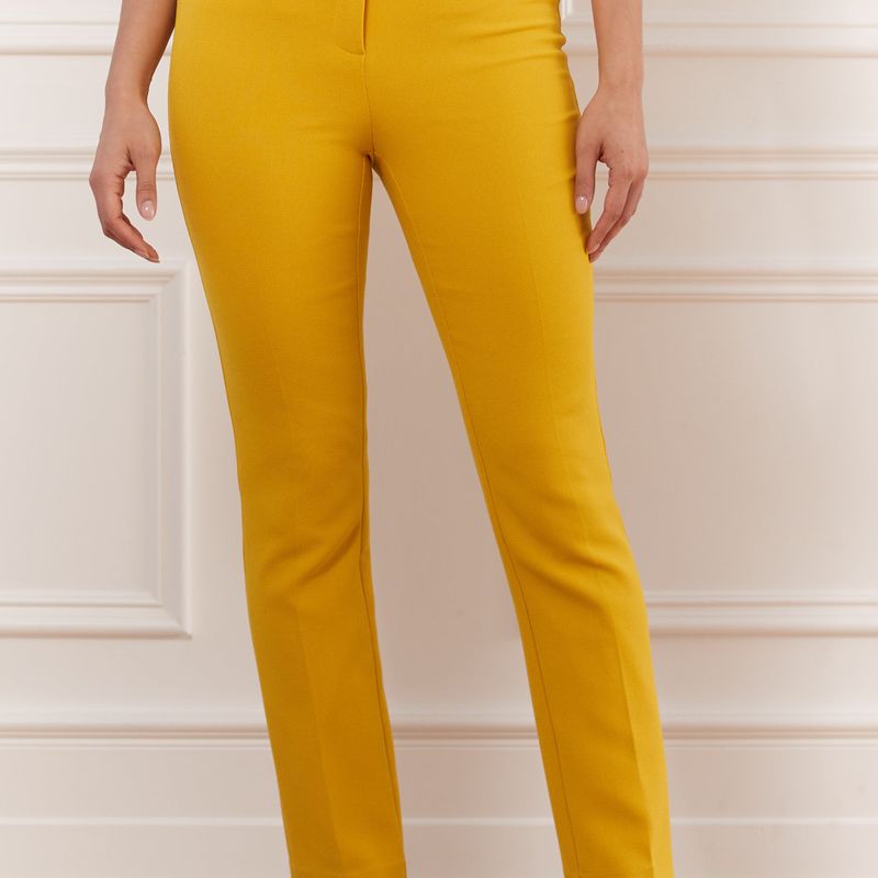 Basket Weave Cigarette Pant