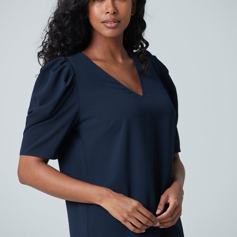 Blouse manches courtes gigots