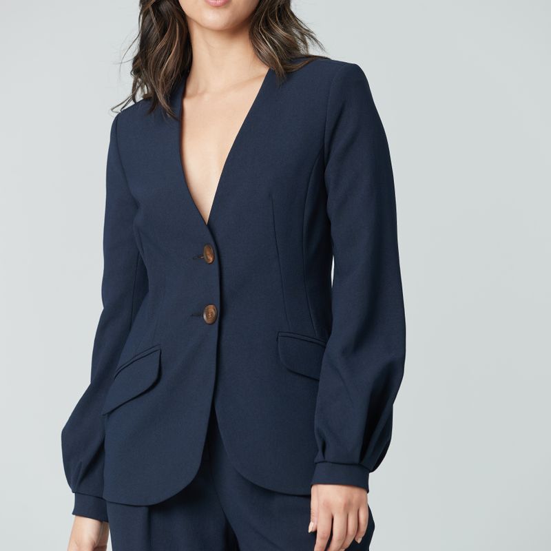 Jacket sans col