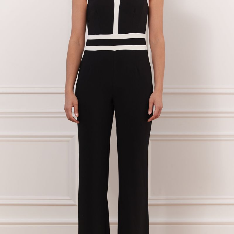 Jumpsuit With Contrasting Detail