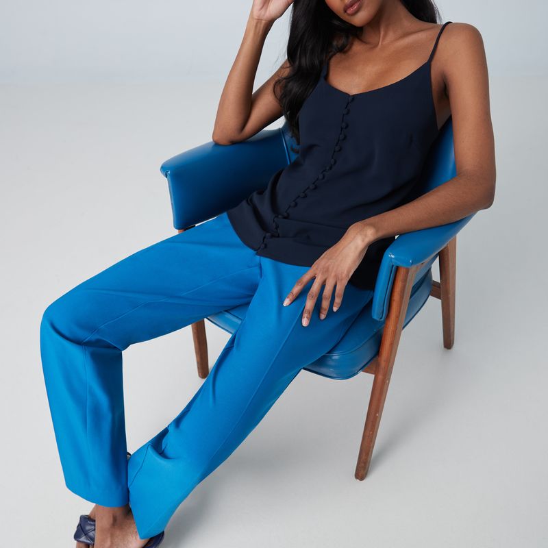 Camisole avec boutons avant