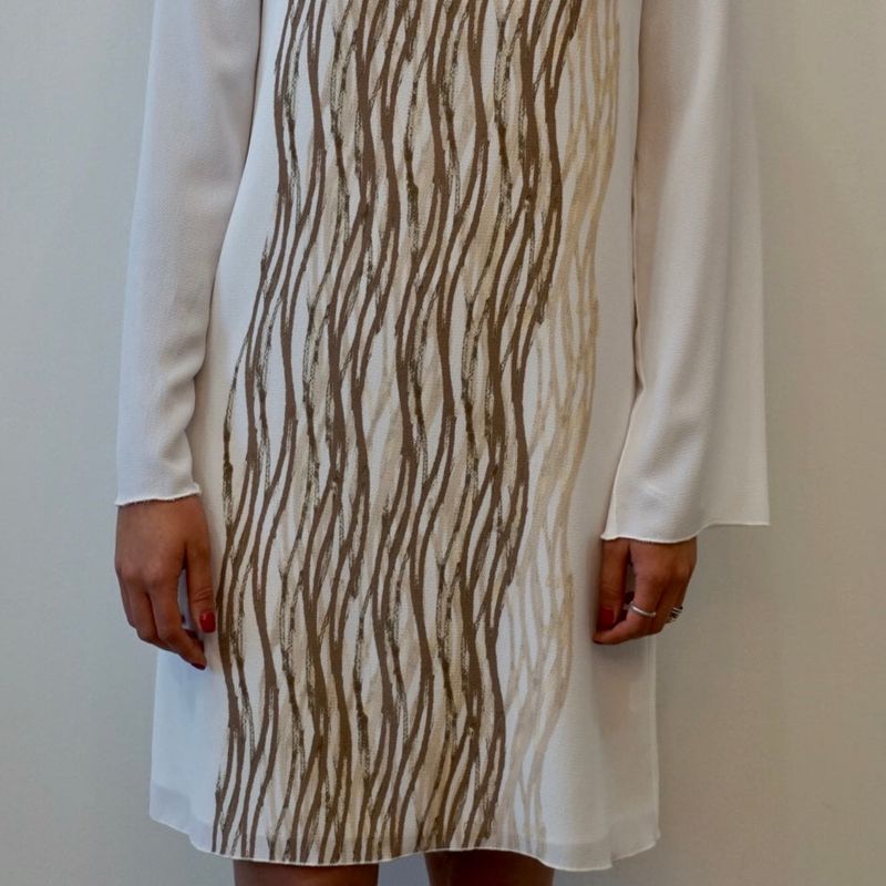 Printed Flare Dress