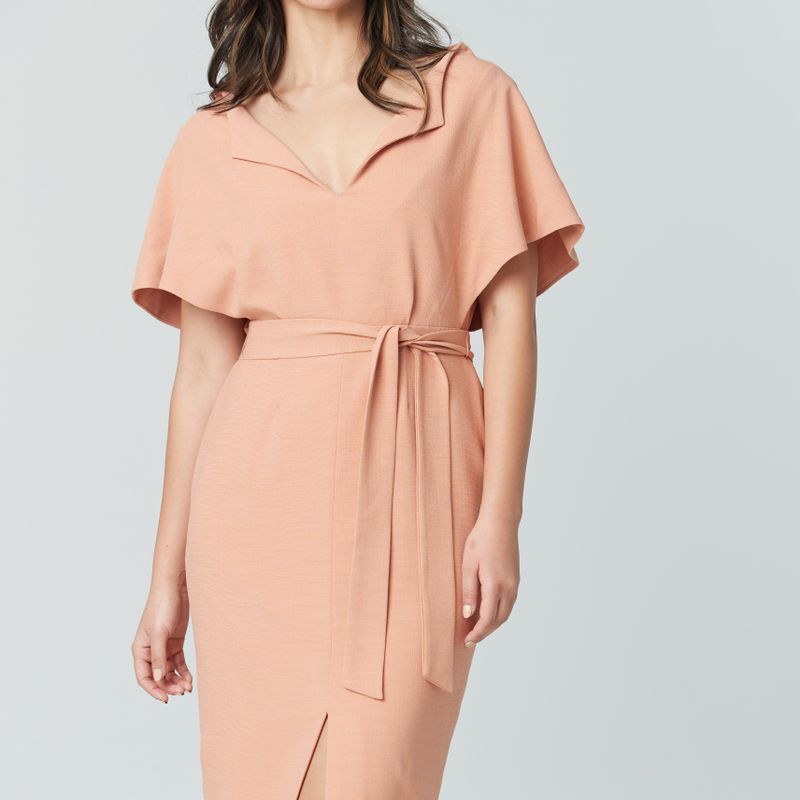 Robe ajustée longueur genoux