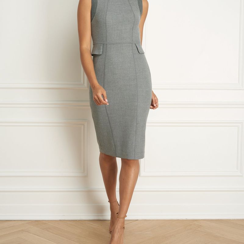 Robe ajustée en tricot