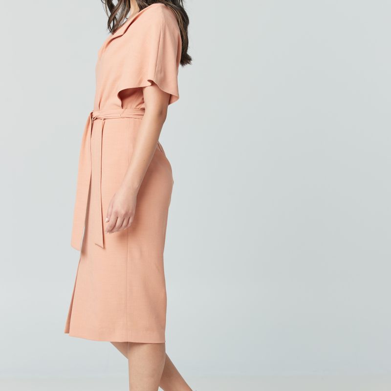 Robe ajustée longueur genoux