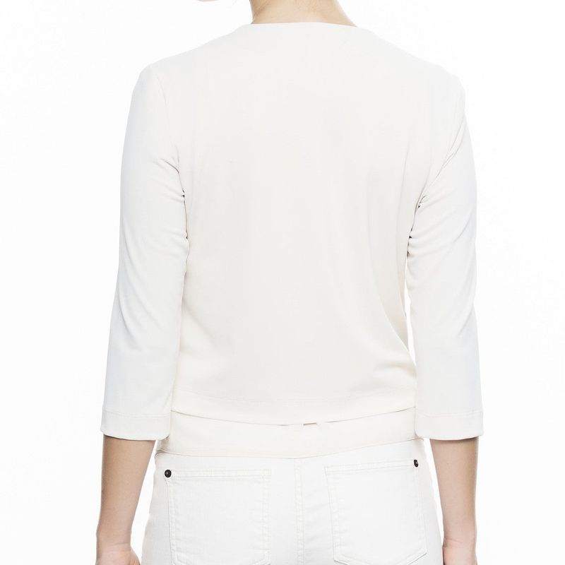 Short Jacket With Chiffon Linning