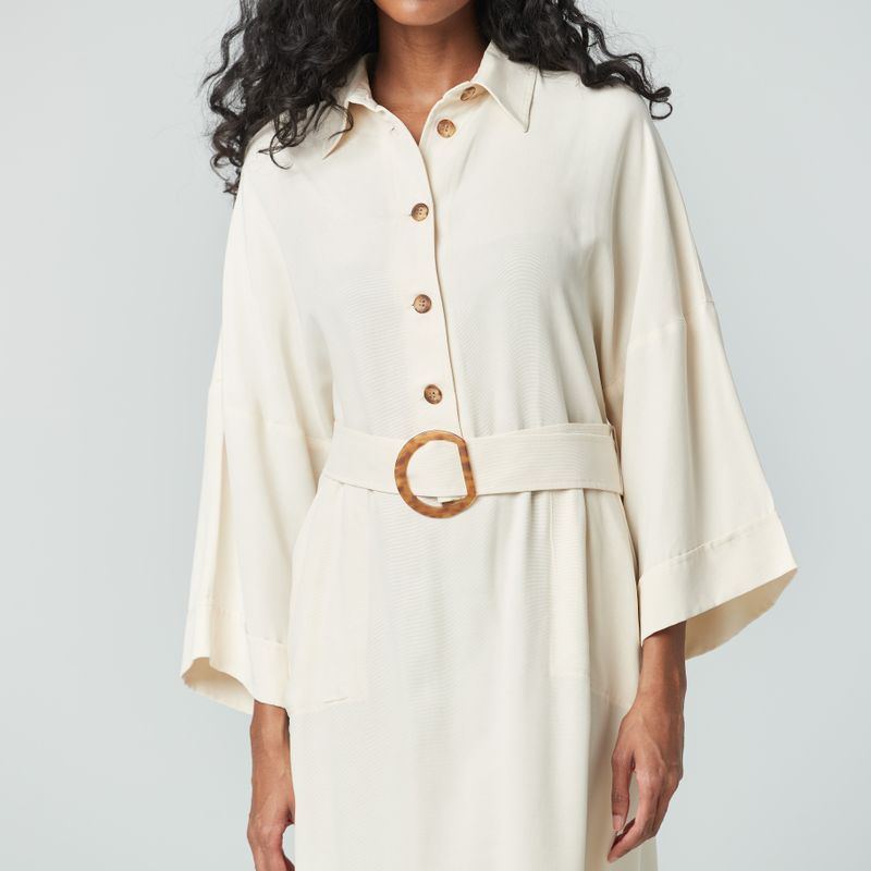 Robe chemisier boutonnée