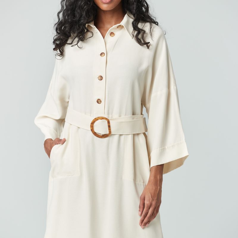 Robe chemisier boutonnée