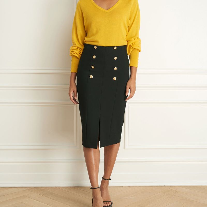 Merino Blend V-Neck Sweater