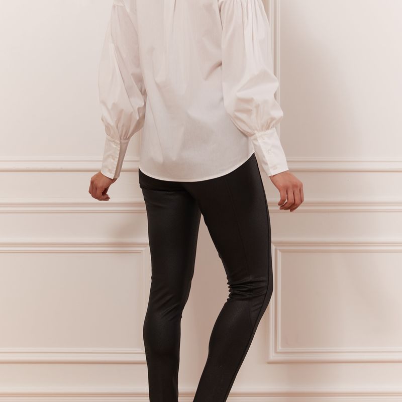 Chemise manche bouffante
