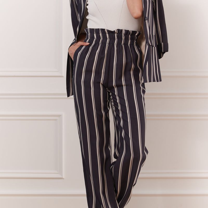 Striped Wide Leg Pant