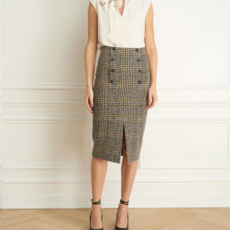 Blouse Sans Manche Avec Foulard Noué