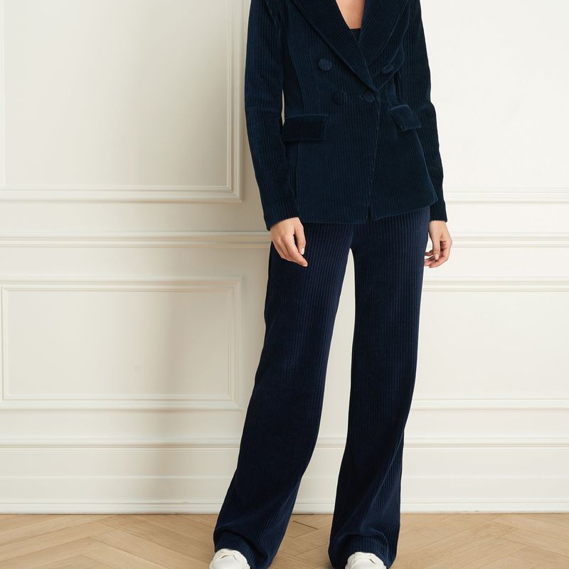 Corduroy Pantalon Large