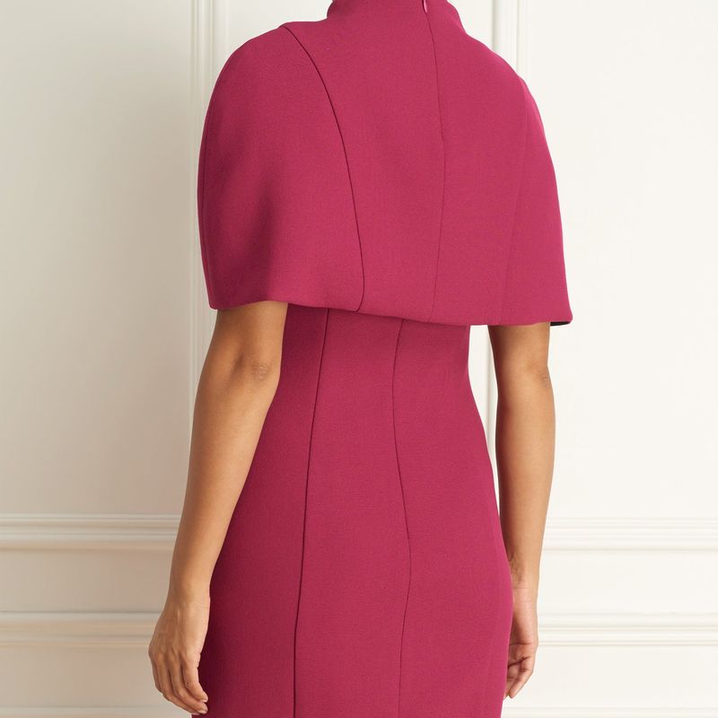 Basket Weave Robe Avec Cape