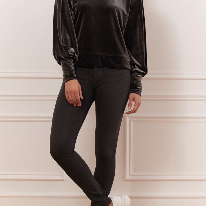 Sweatshirt manche bouffante