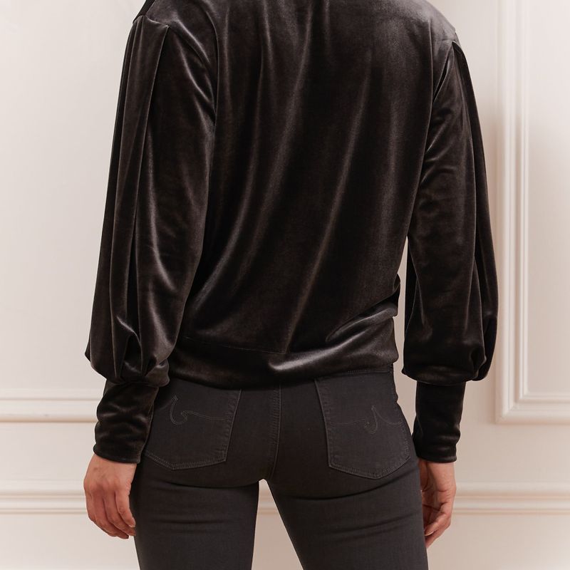 Sweatshirt manche bouffante