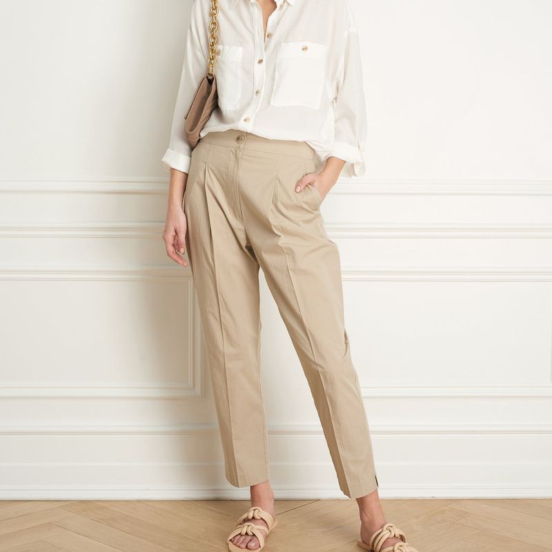 Flowy over shirt wth patch poket