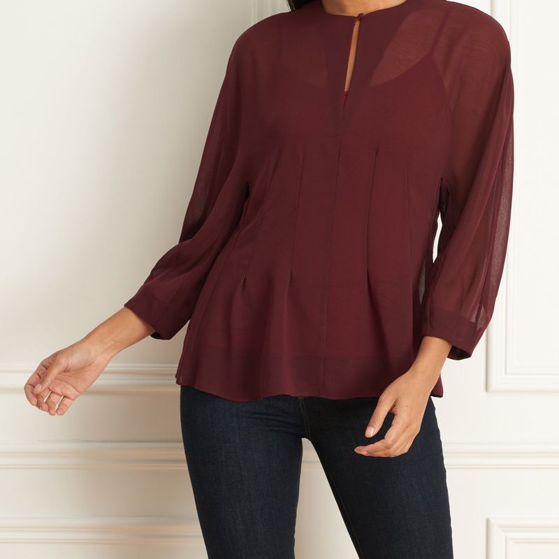blouse manches 3/4