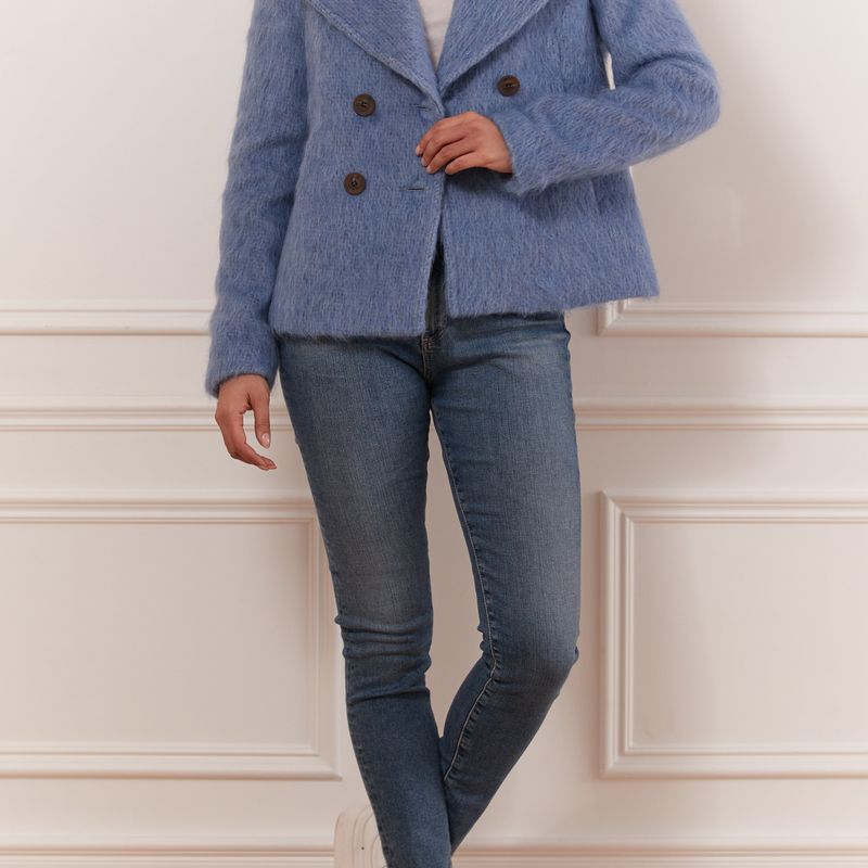 Manteau court cocoon