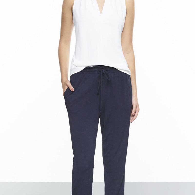 Rouched Draw String Pant