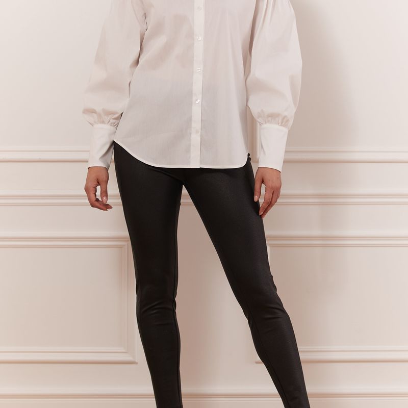 Chemise manche bouffante