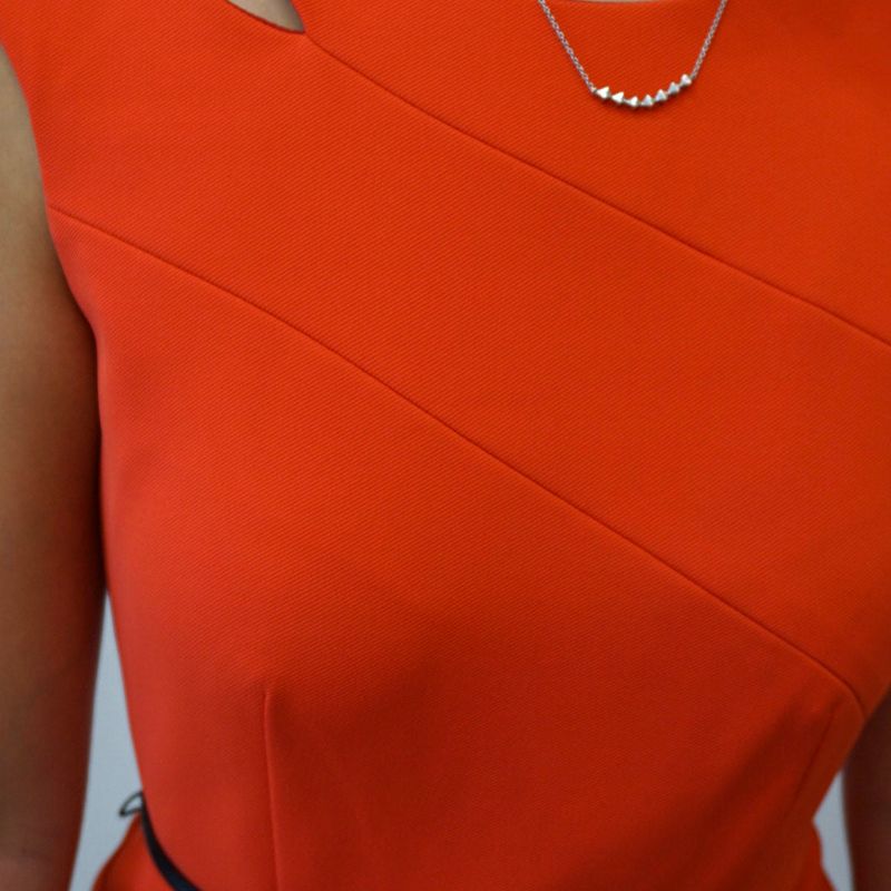 Cap Sleeve Dress With Belt