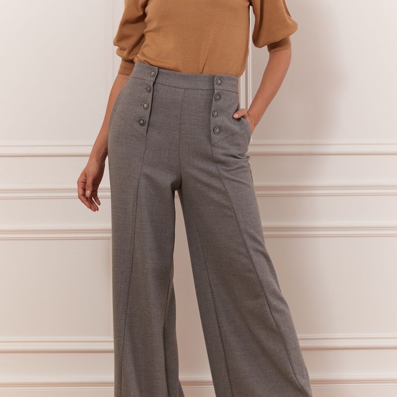Pantalon style matelot