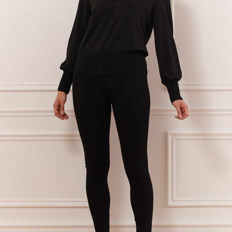 Haut manche longue et tricot