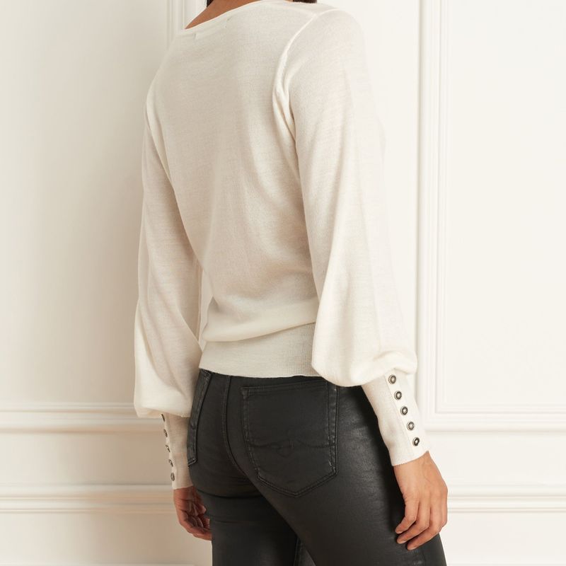 Merino Blend V-Neck Sweater