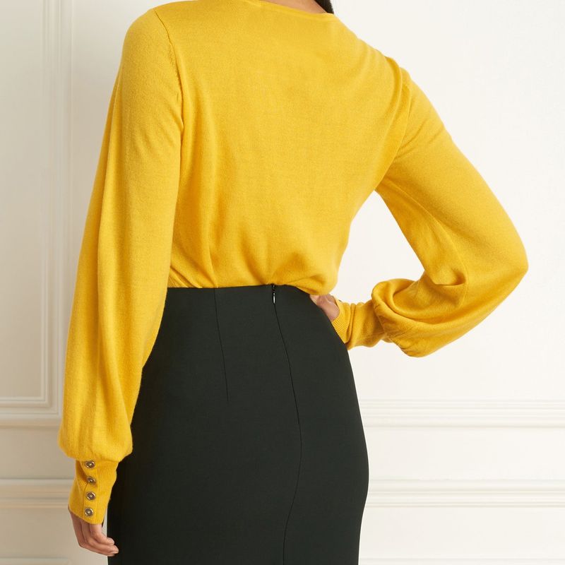 Merino Blend V-Neck Sweater