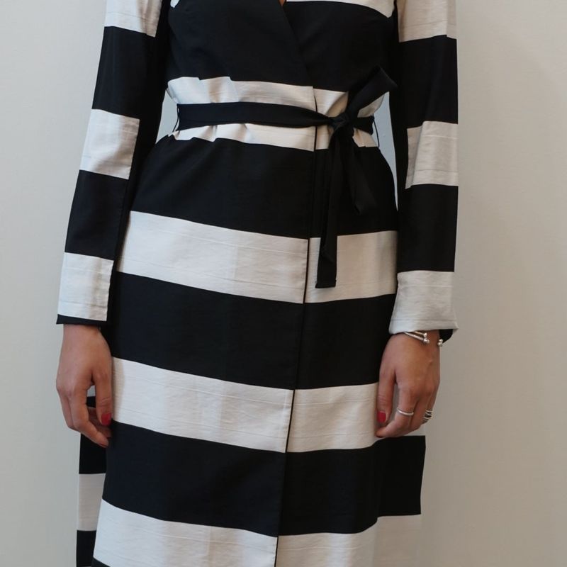 Long Jacket With Belt