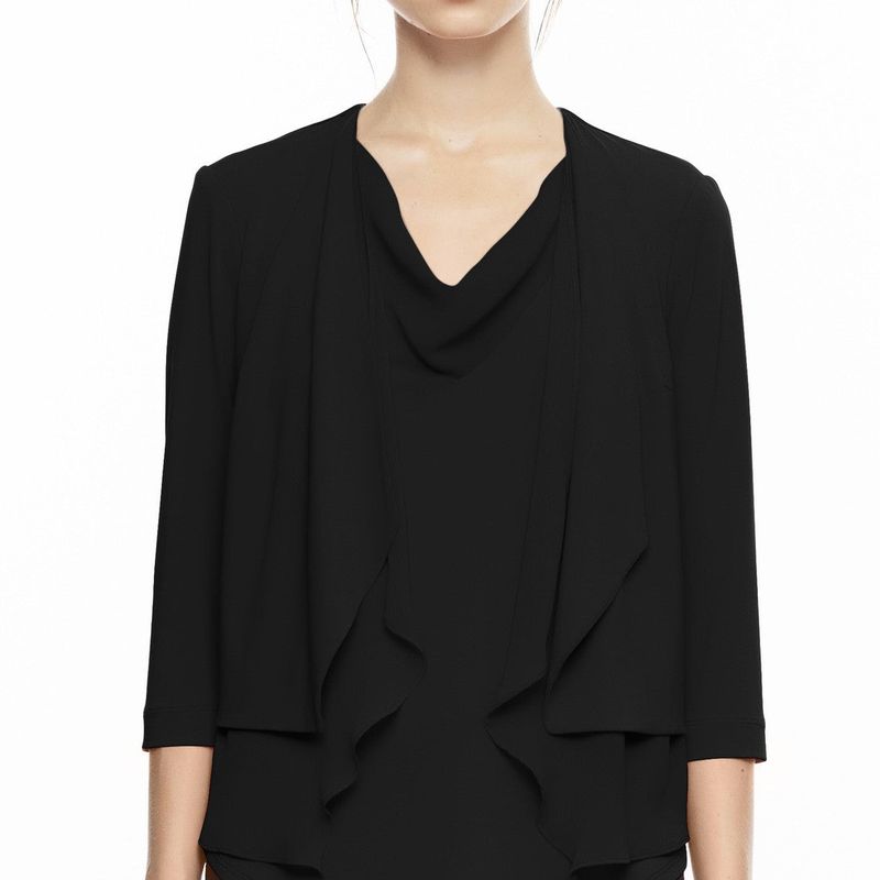 Short Jacket With Chiffon Linning