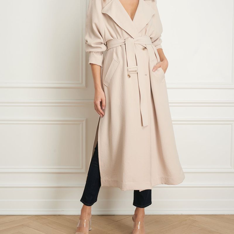 Maxi duster coat