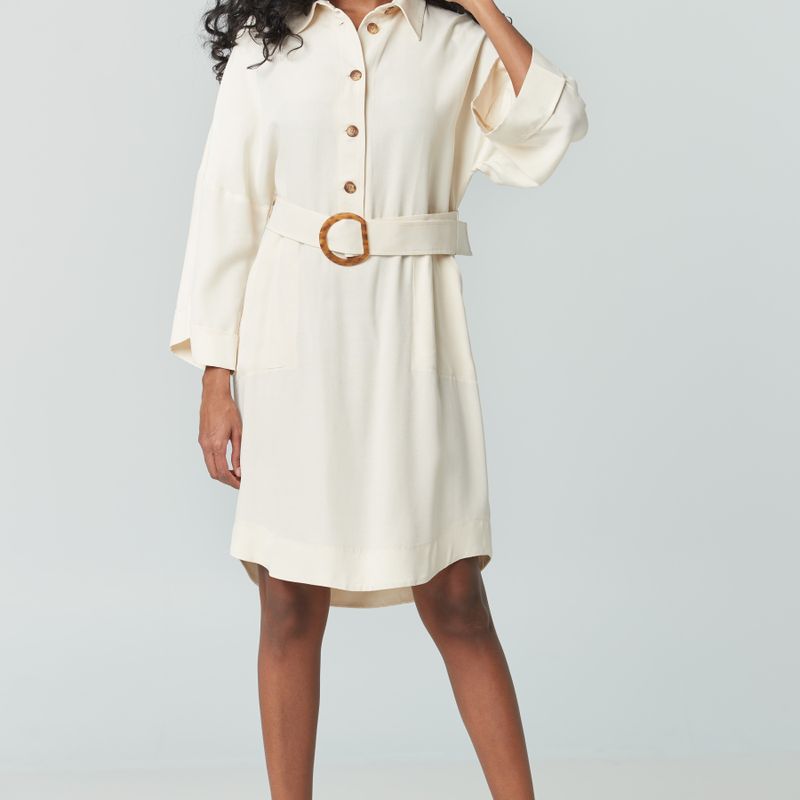 Robe chemisier boutonnée