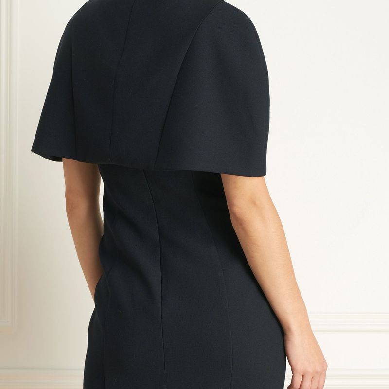 Basket Weave Robe Avec Cape