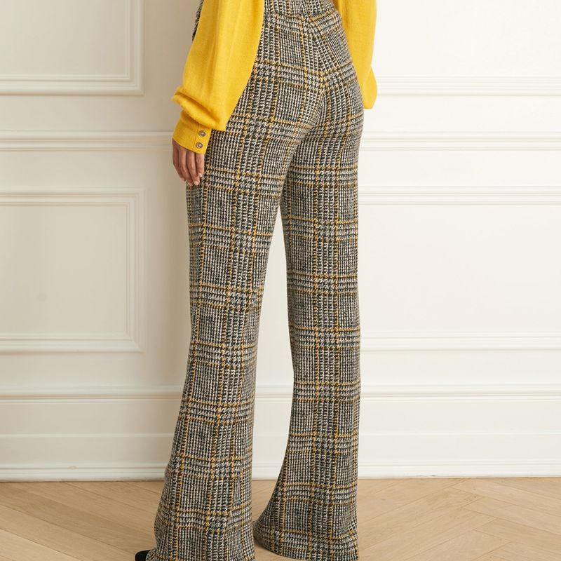 Pantalon en Plaid