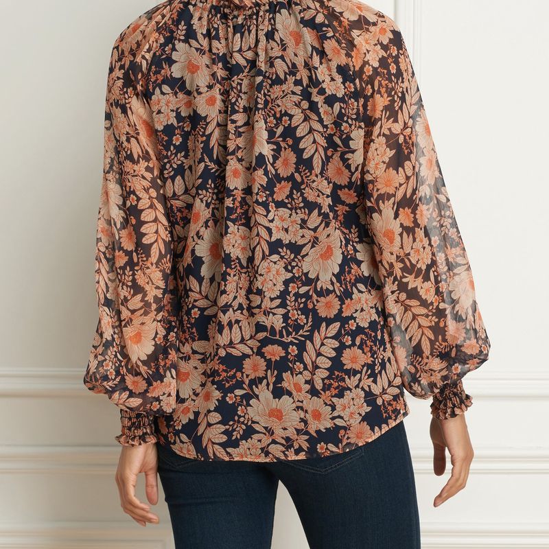 Blouse manches bouffantes