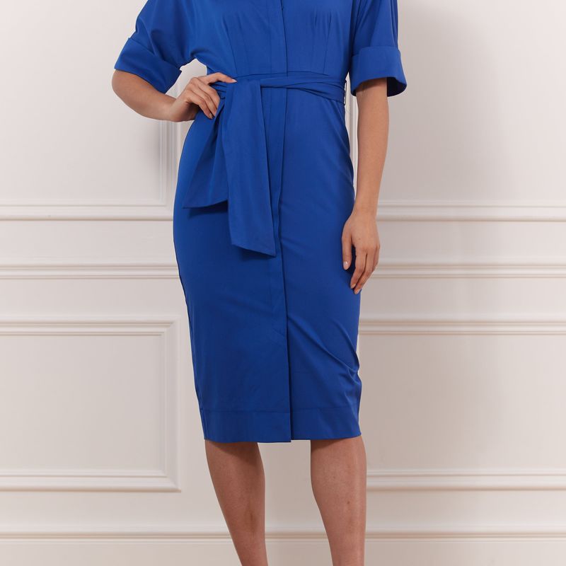 Fine Cotton Button Down Dress